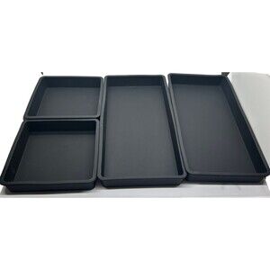 COOK’S ESSENTIALS,  100% Food-Safe Silicone, 4-Pc, Half-Sheet Pan Dividers.  NEW